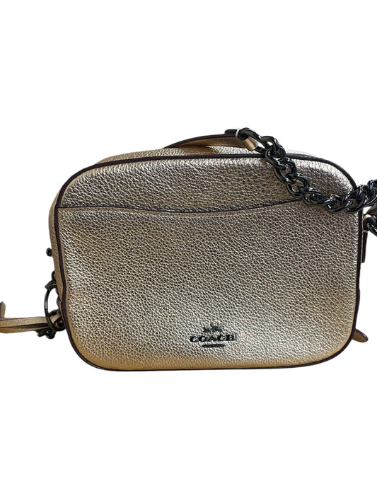 Crossbody Designer By Coach In Copper, Size:Medium