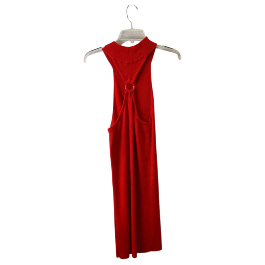 Dress Casual Short By Asos In Red, Size:M
