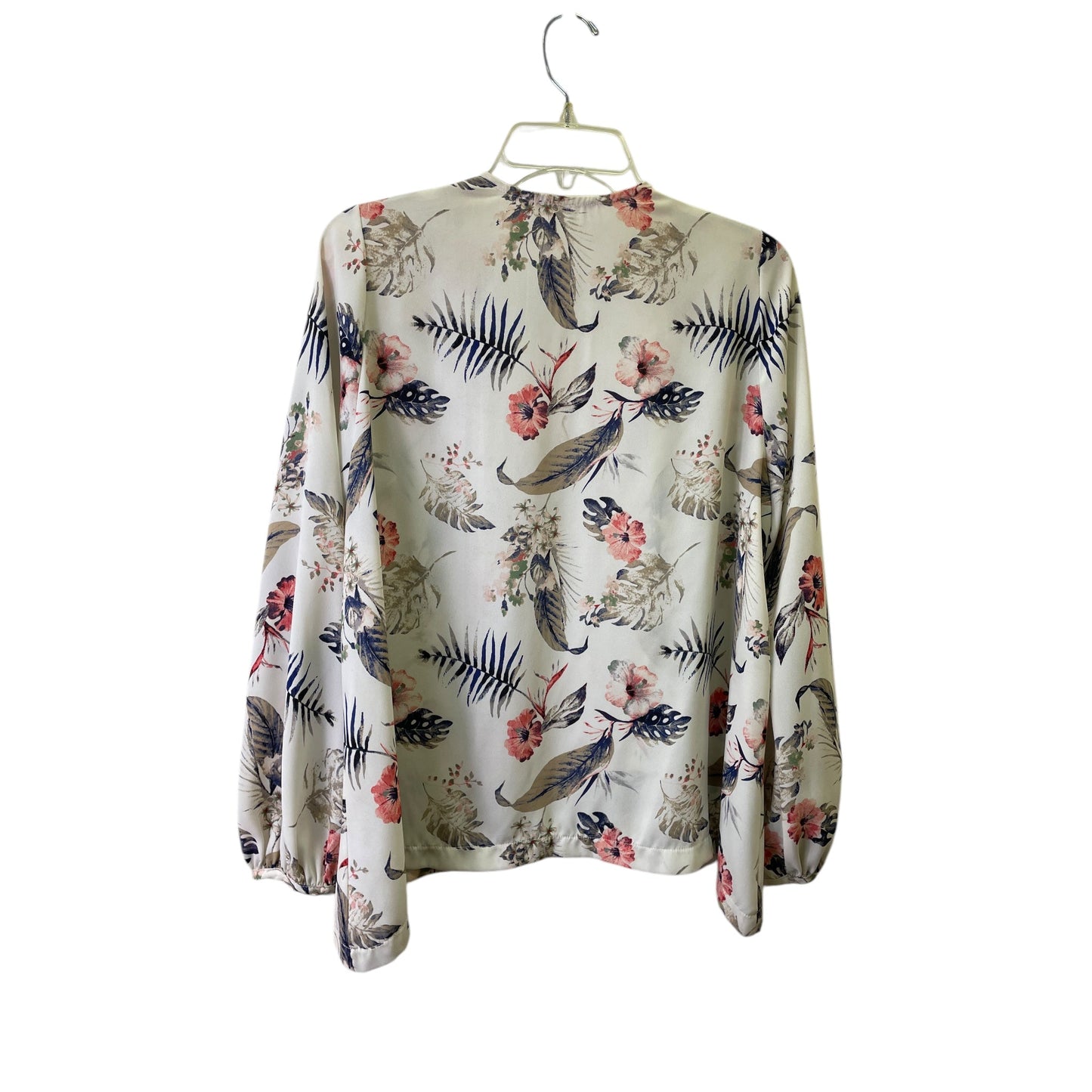 CARDIGAN by AUDREY In CREAM & GREEN, Size: S