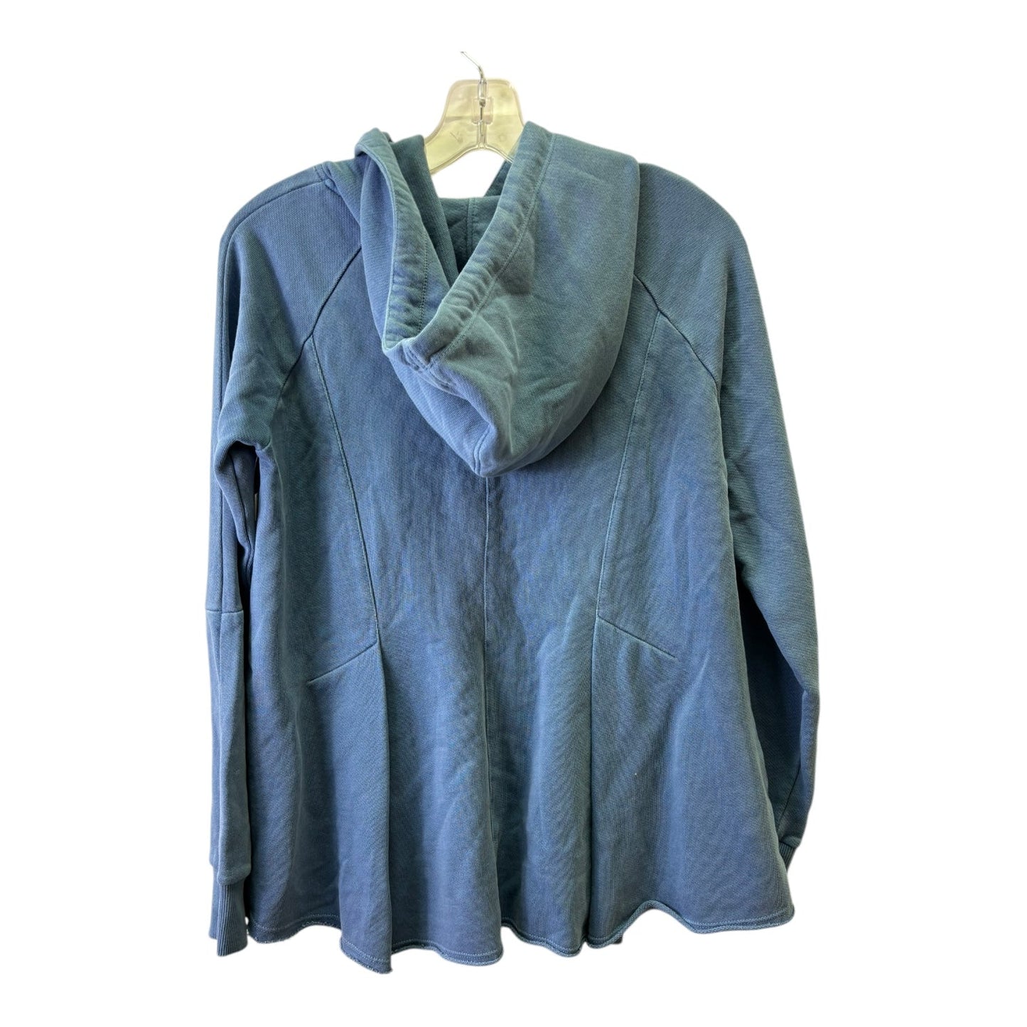 Athletic Sweatshirt Hoodie By Pilcro In Blue, Size:Xs