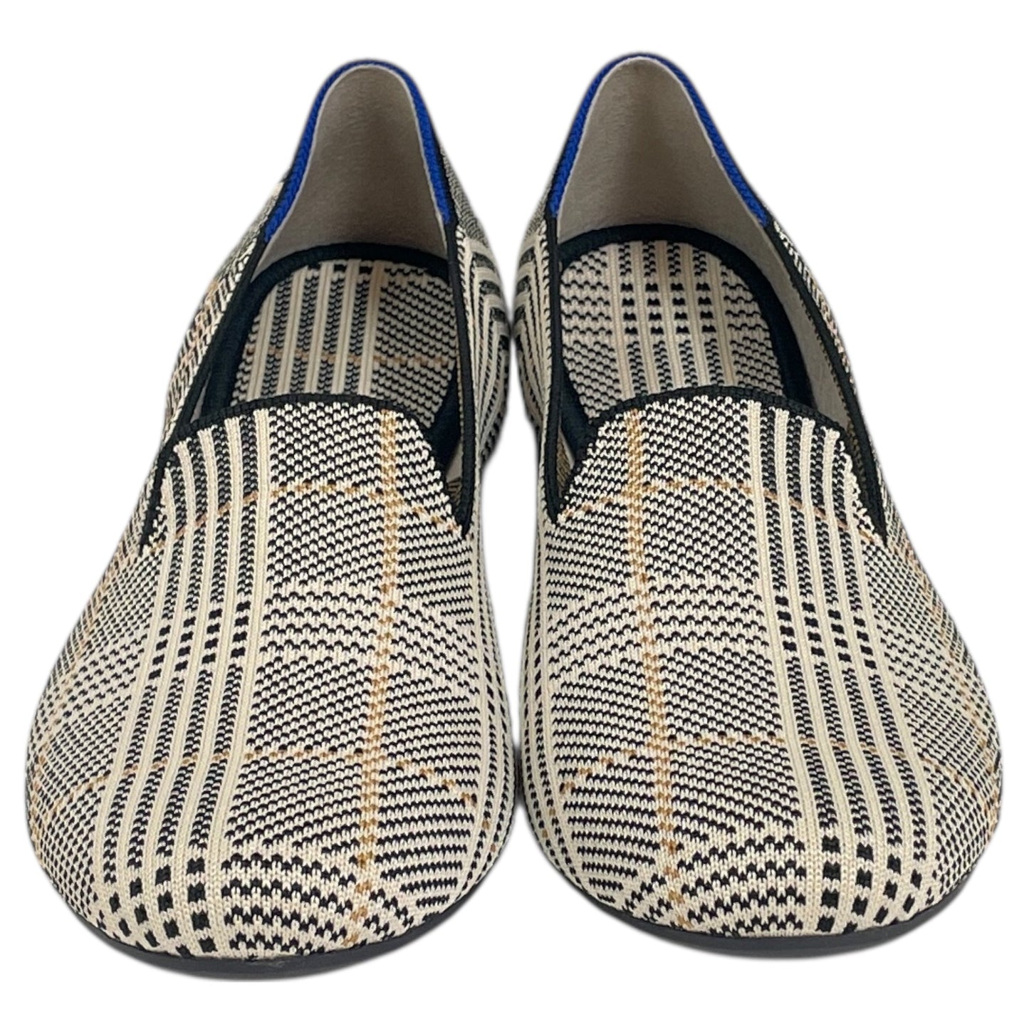 Shoes Flats By Rothys In Black & Tan, Size:8.5