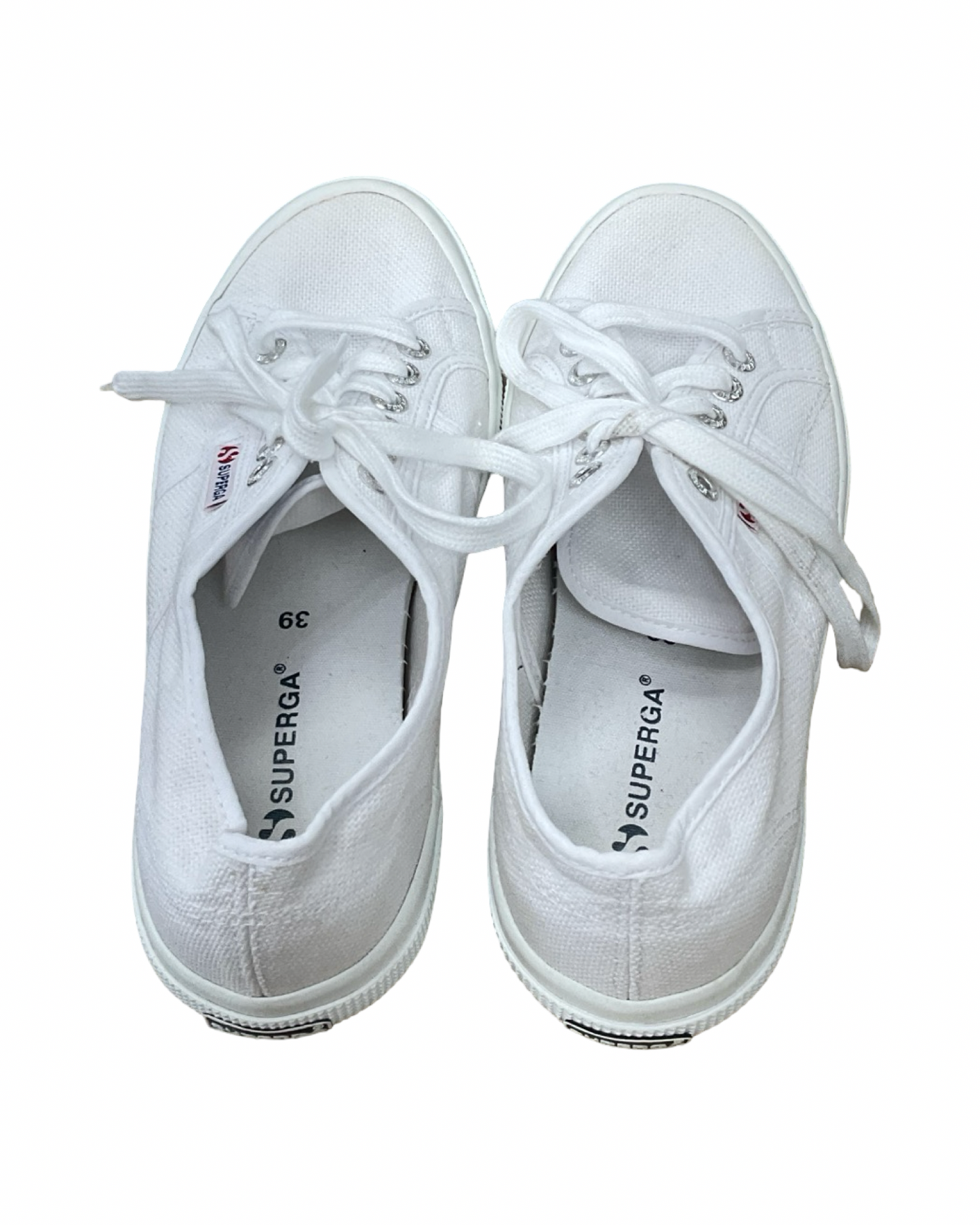 Shoes Sneakers By Superga In White, Size:8.5