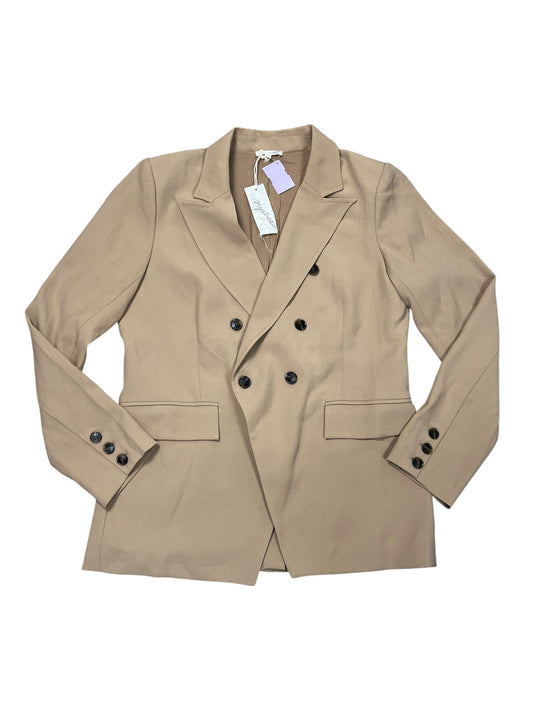 Blazer By Mystree In Tan, Size:L