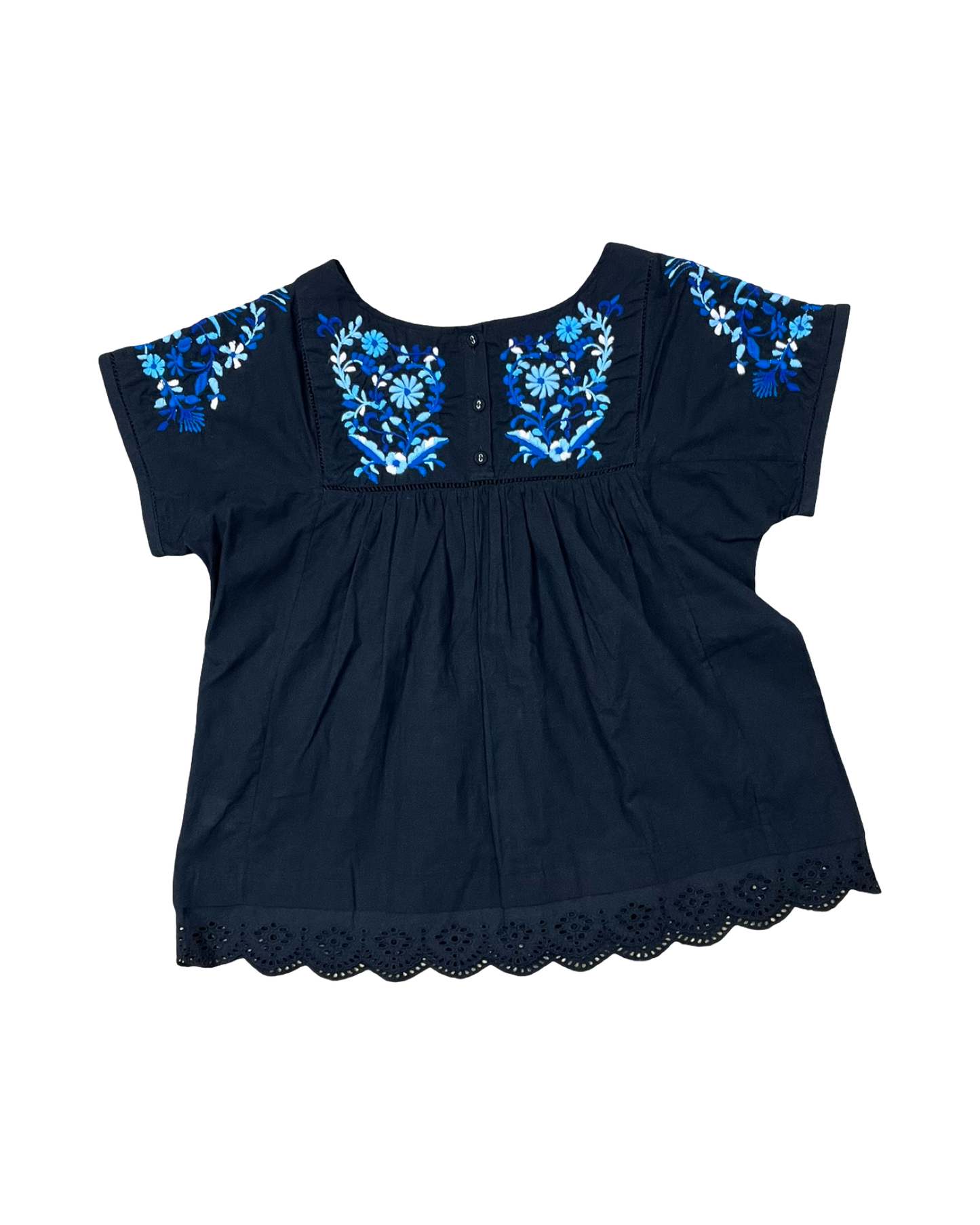 Top Ss By Rebecca Taylor In Black, Size:S