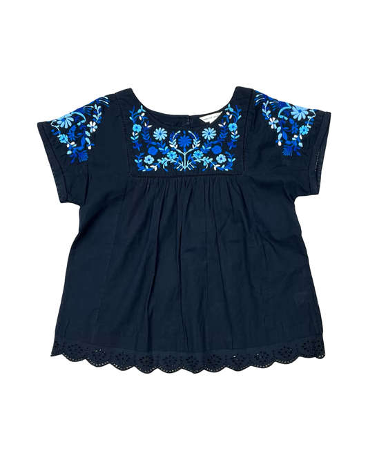 Top Ss By Rebecca Taylor In Black, Size:S
