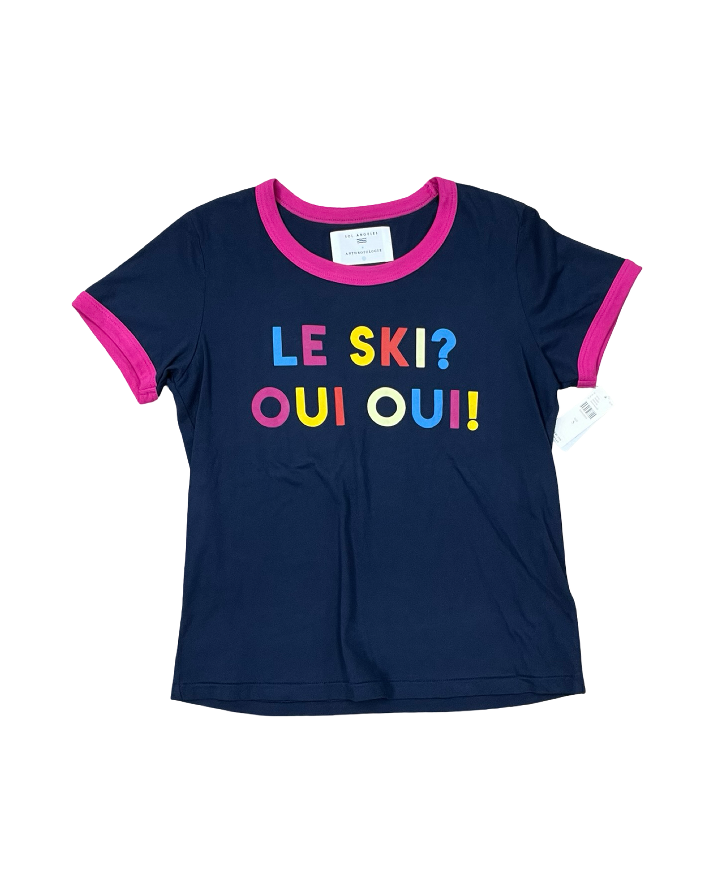 Top Ss By Sol Angeles In Blue & Pink, Size:S