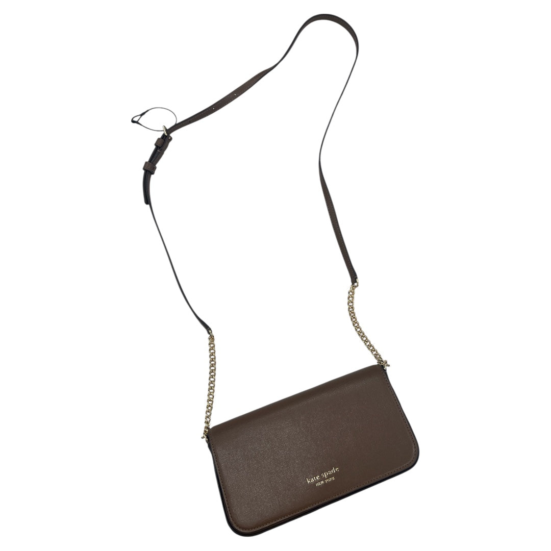 Crossbody Designer By Kate Spade In Brown, Size:Medium