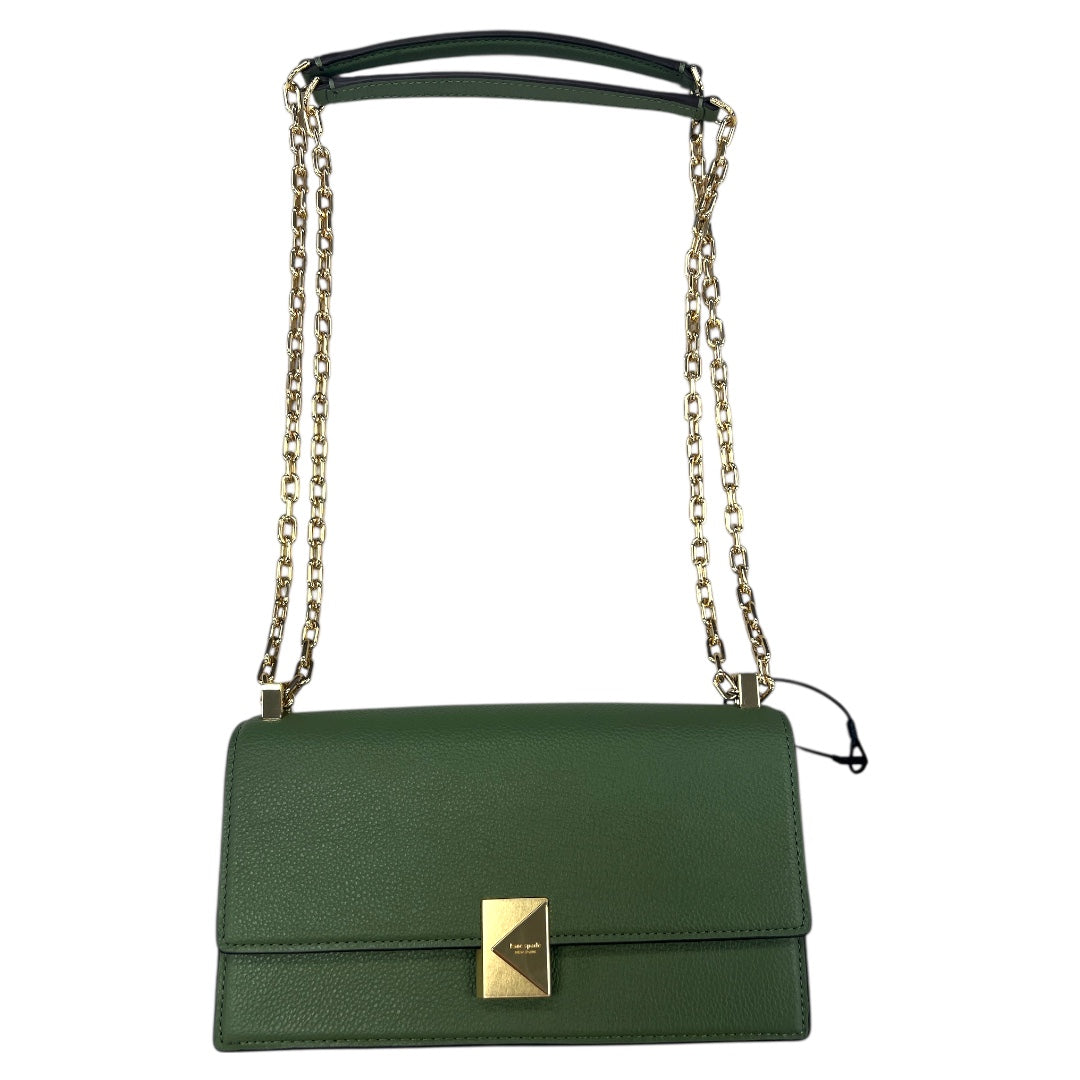 Crossbody Designer By Kate Spade In Green, Size:Small
