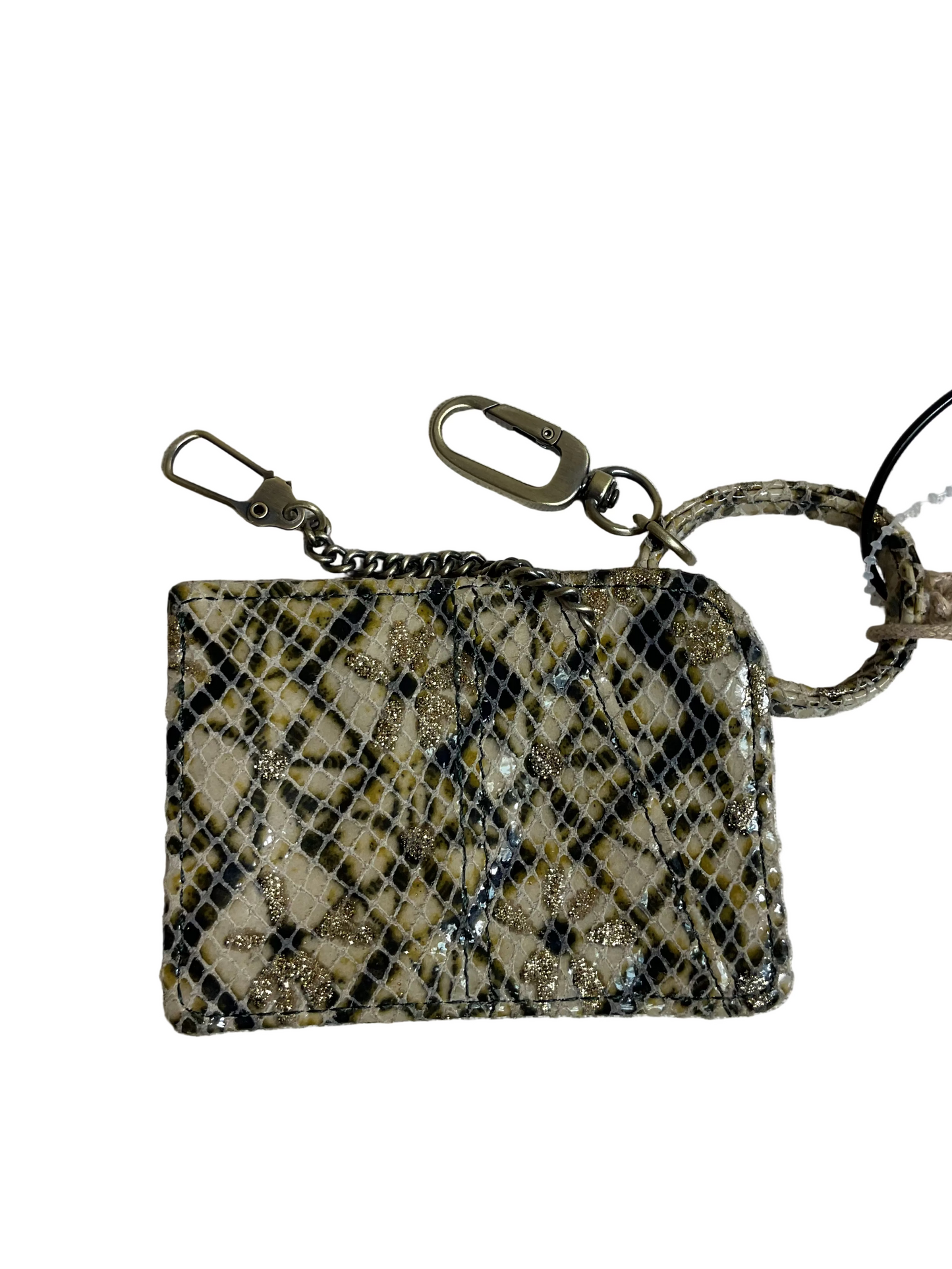 Card case By Hobo Intl In Snakeskin Print, Size:Small