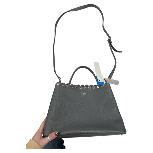 Handbag Designer By Kate Spade In Grey, Size:Medium