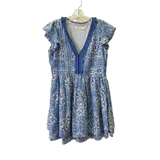 Dress Casual Short By Vineyard Vines In Blue, Size:S