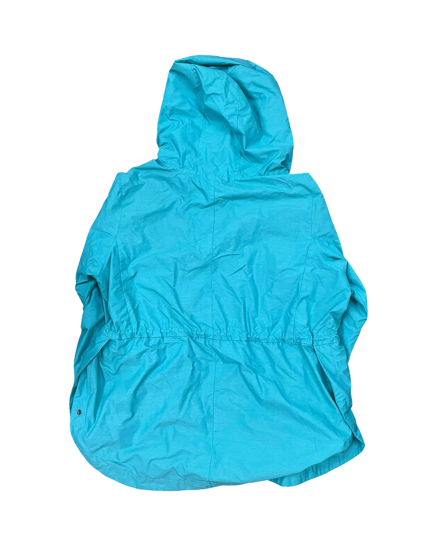 Jacket Windbreaker By Columbia In Teal, Size:1X