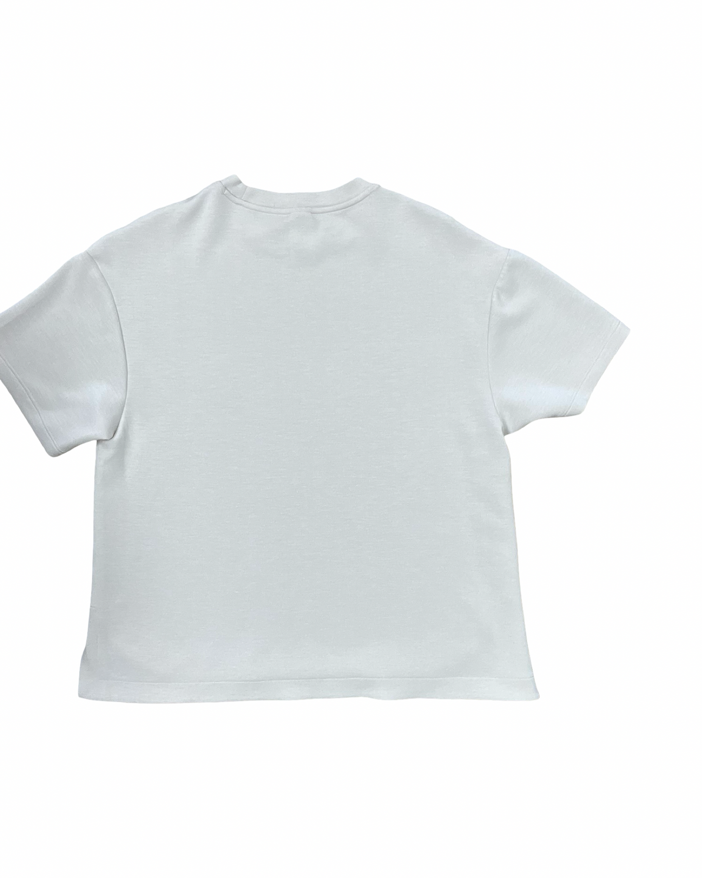 Top Ss Basic By Members Mark In Cream, Size:M