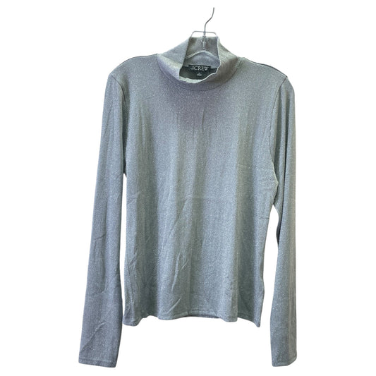 Top Ls By J. Crew In Silver, Size:Xl