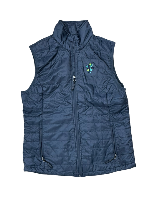 Vest Puffer & Quilted By Clothes Mentor In Grey, Size:L