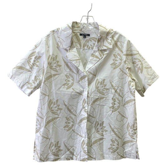 Top Ss By KAL REIMAN In Tan & White, Size:Xl