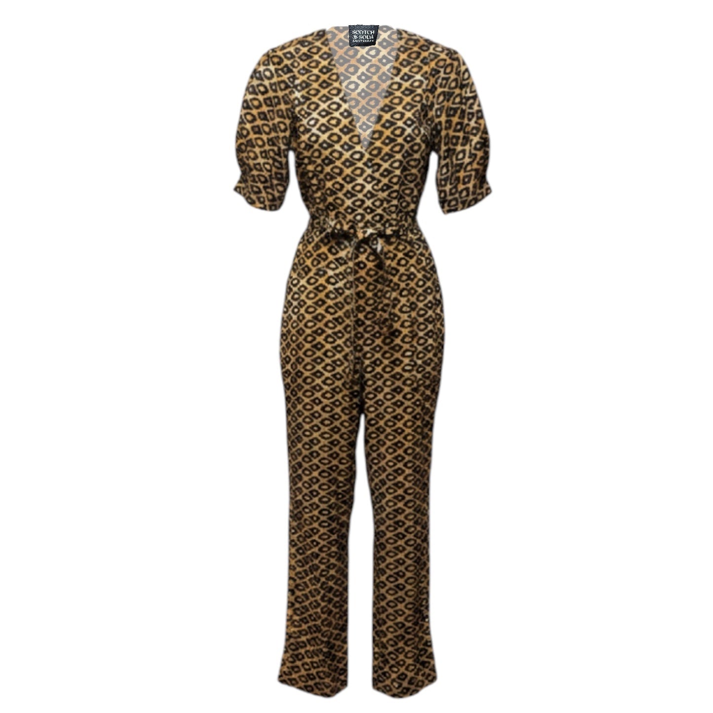 Printed Jumpsuit By Scotch & Soda In Leopard Print, Size: XS