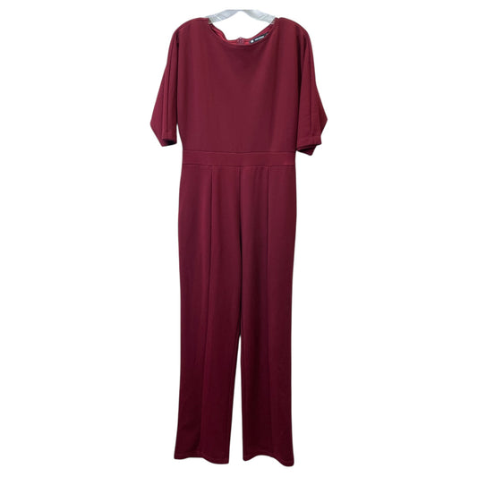Jumpsuit By Viris Zamara In Maroon, Size:L