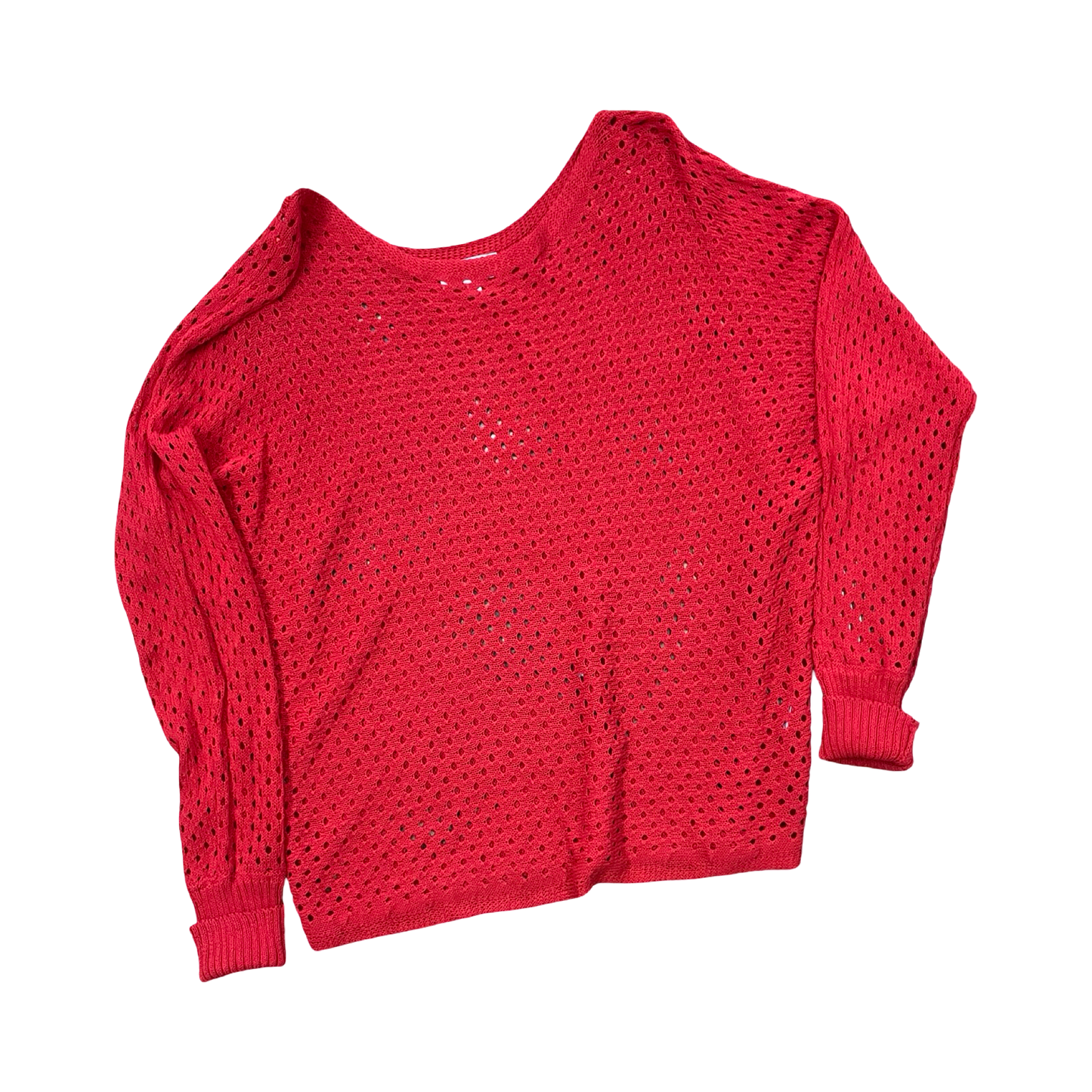 Top Ls By Ee Some In Red, Size:M