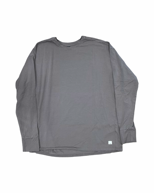 Athletic Top Ls Crewneck By Vuori In Brown, Size:Xs