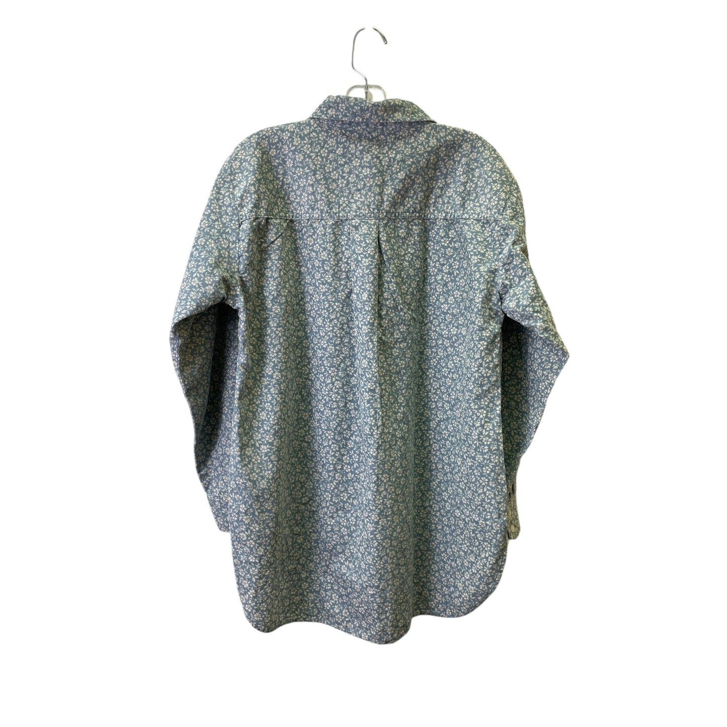 Top Ls Basic By Loft In Blue, Size:M