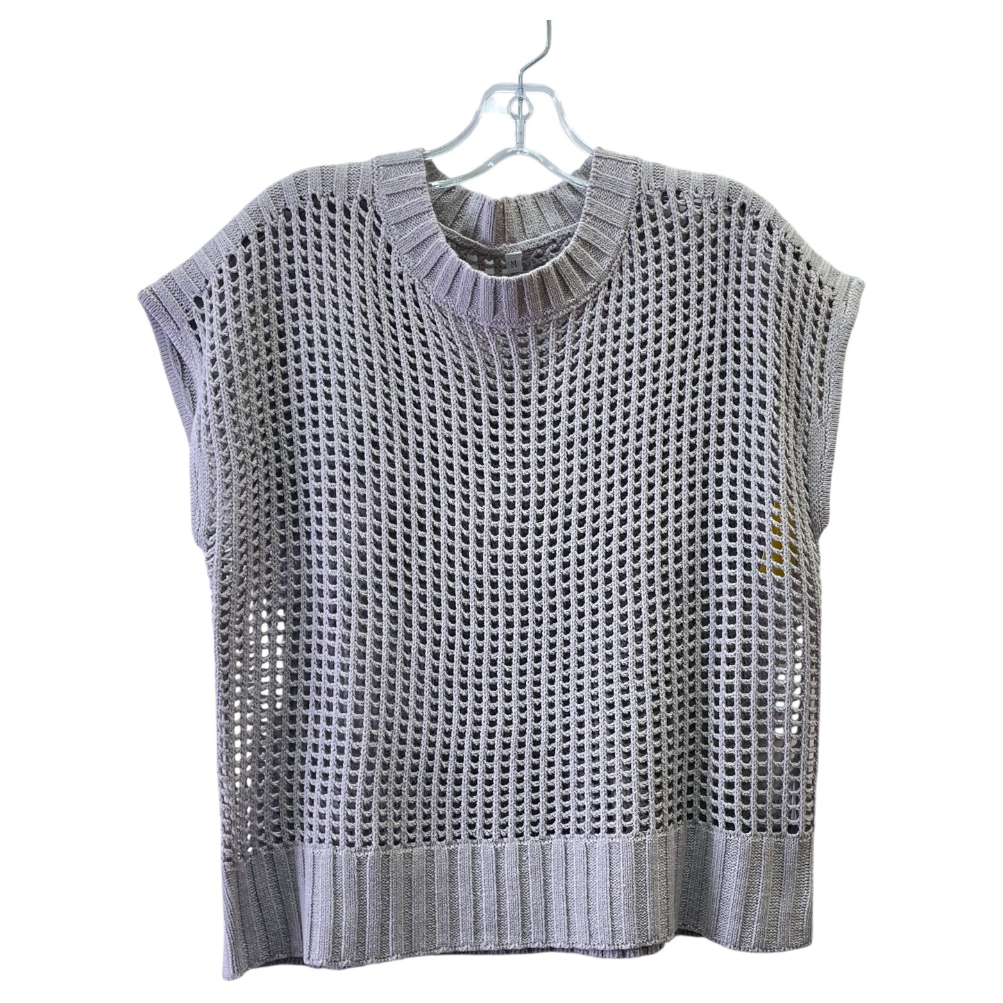 Vest Sweater By Cme In Taupe, Size:M