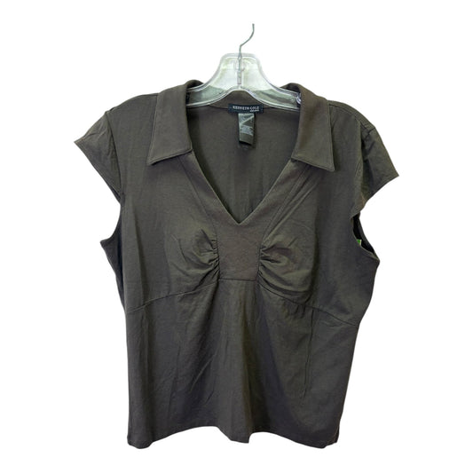 Top Ss By Kenneth Cole In Brown, Size:L