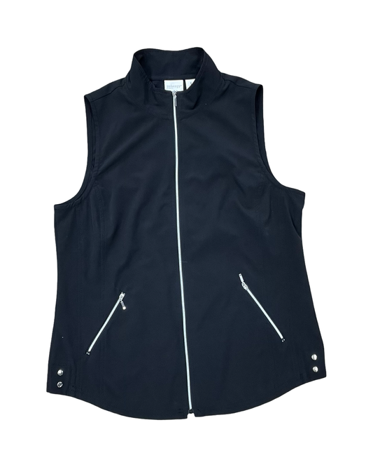Vest Other By Zenergy By Chicos In Black, Size:M