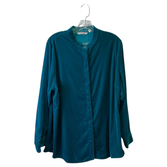 Top Ls By Soft Surroundings In Green, Size:1X