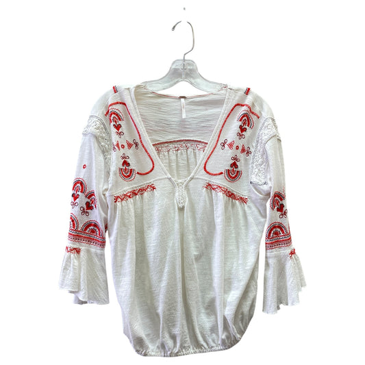 Top Ls By Free People In White, Size:Sp