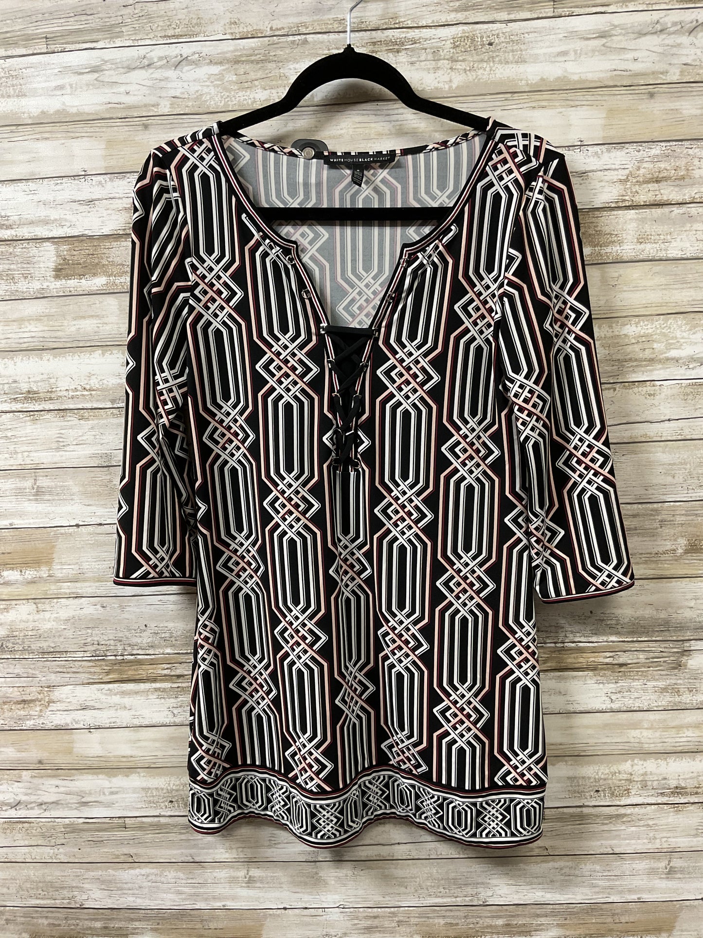 Dress Casual Short By White House Black Market In Black, Size:S