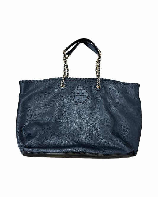 Handbag Designer By Tory Burch In Black, Size:Large