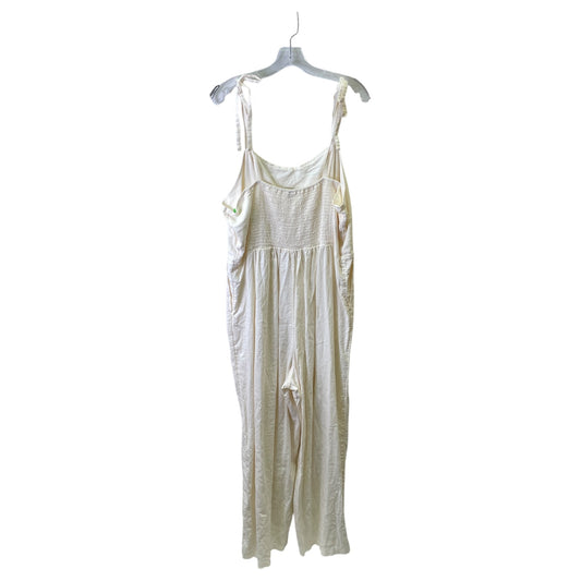 Jumpsuit By Old Navy In Cream, Size:1X