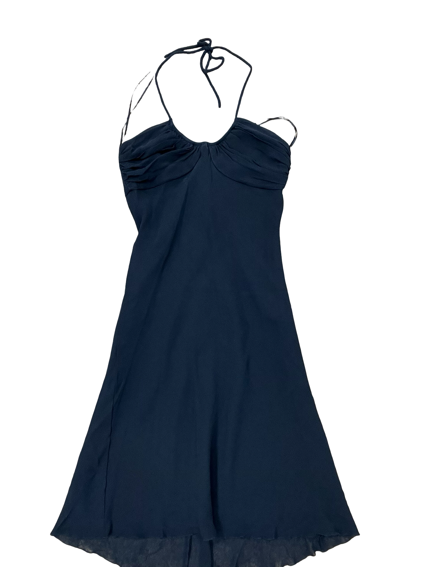 Dress Casual Midi By Express In Black, Size:2