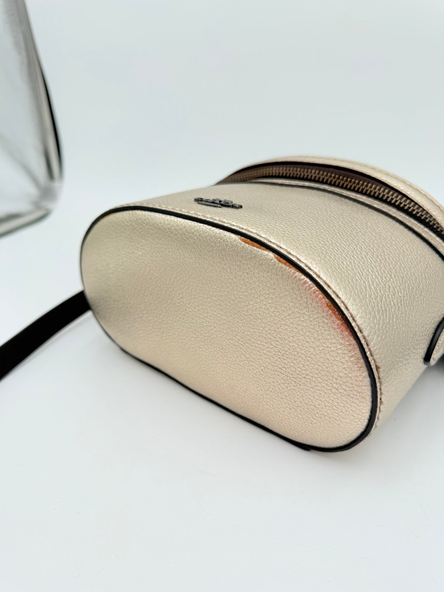 Crossbody Designer By Coach, Size: Small