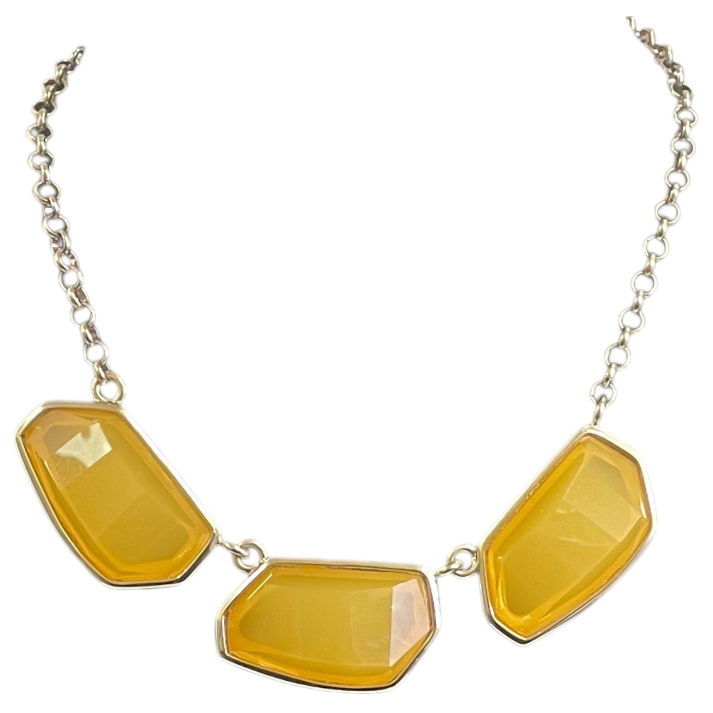 Necklace Statement By  Cme In Gold