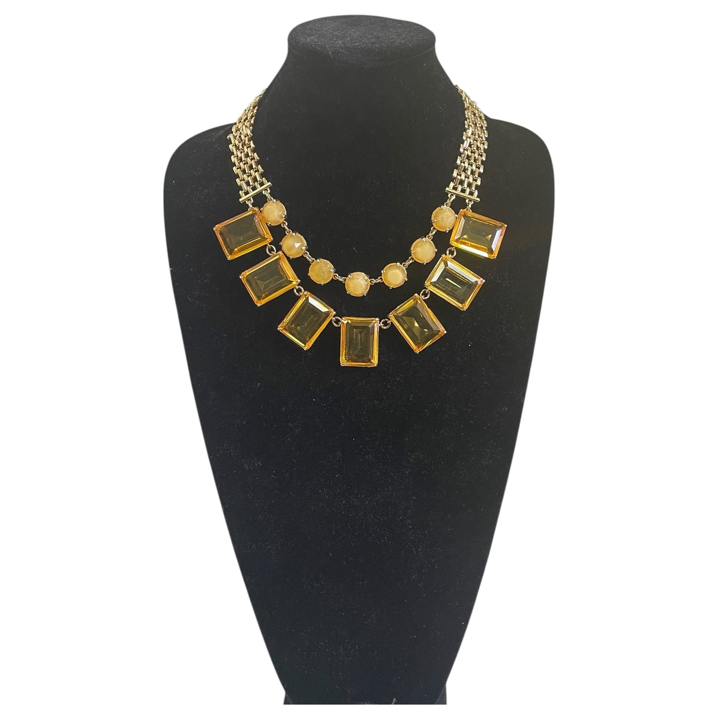 Necklace Statement By Ann Taylor In Gold