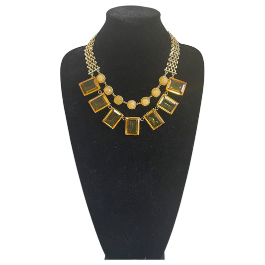 Necklace Statement By Ann Taylor In Gold