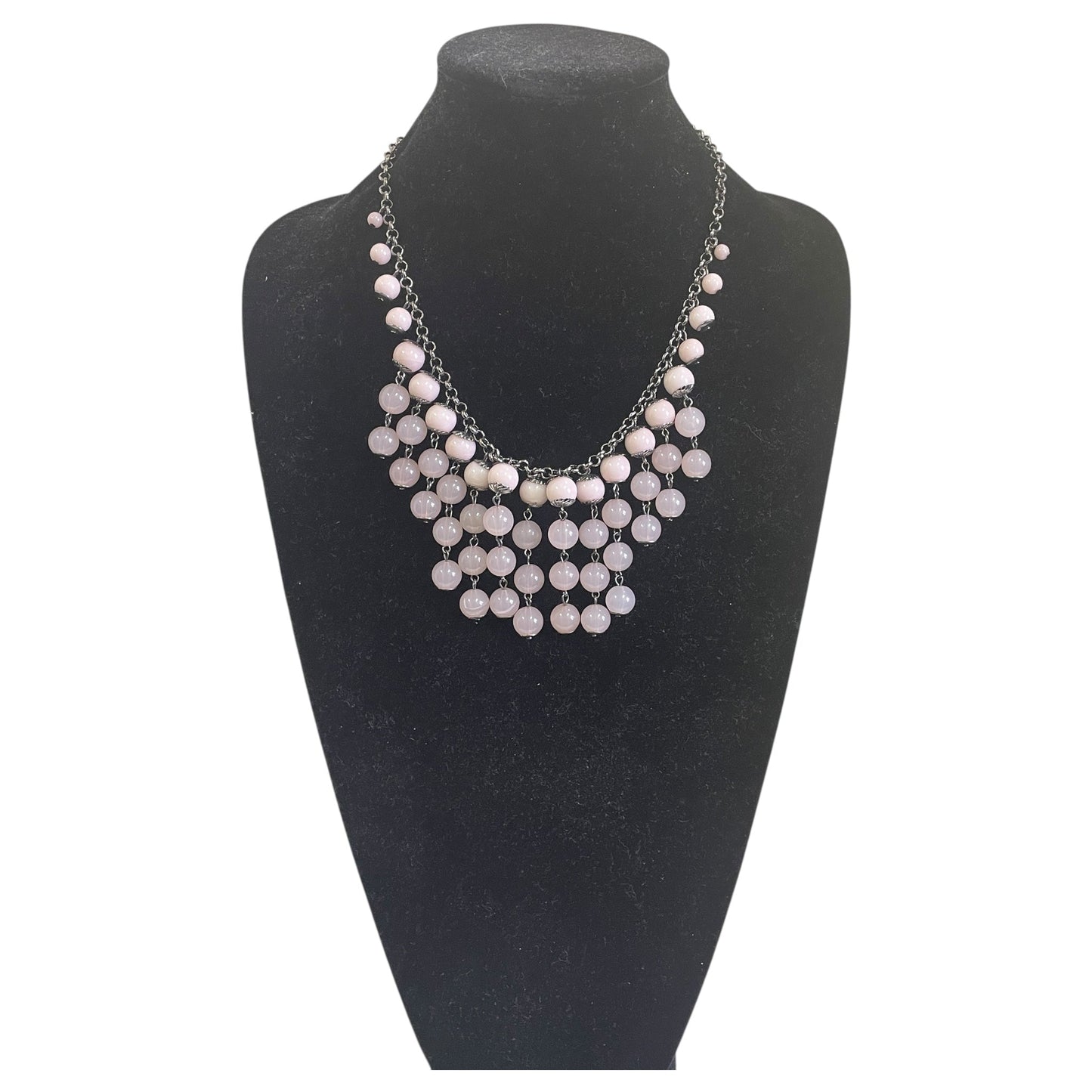 Necklace Statement By  Cme In Black & Purple