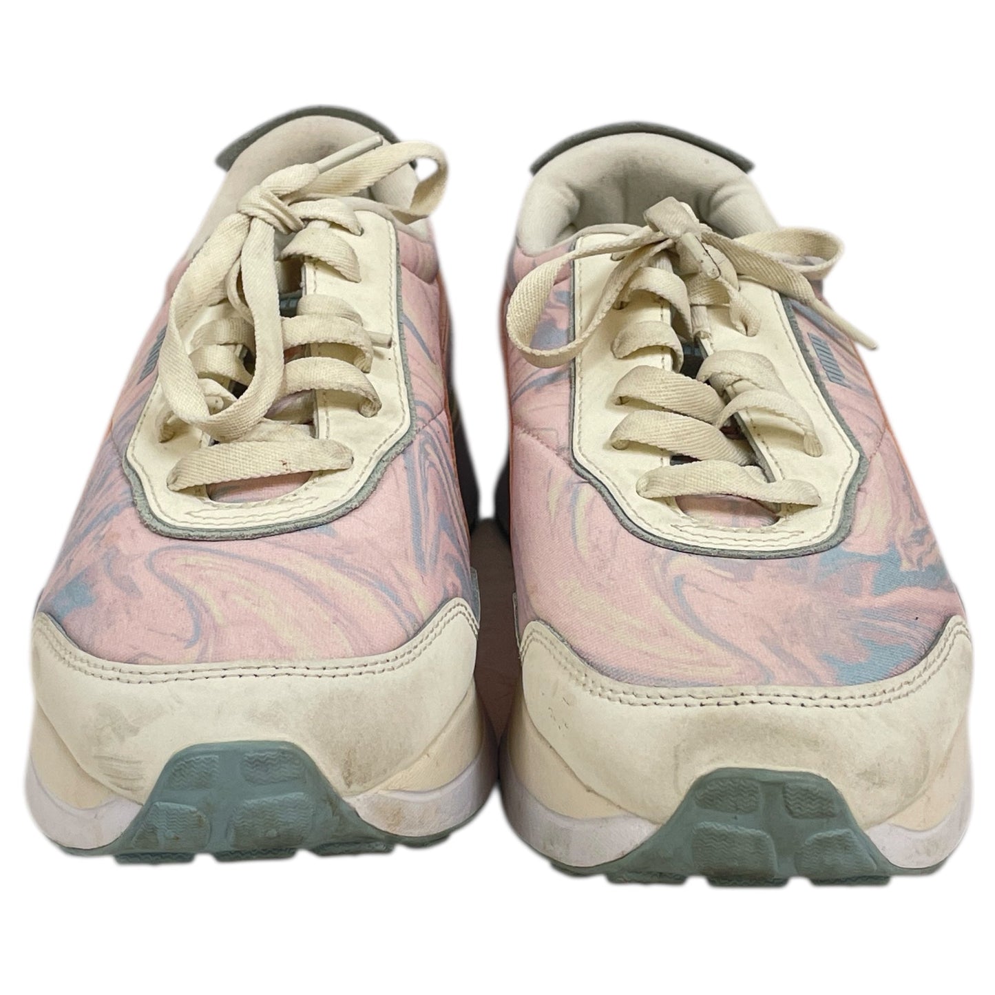 Shoes Athletic By Puma In Pink & White, Size:9.5