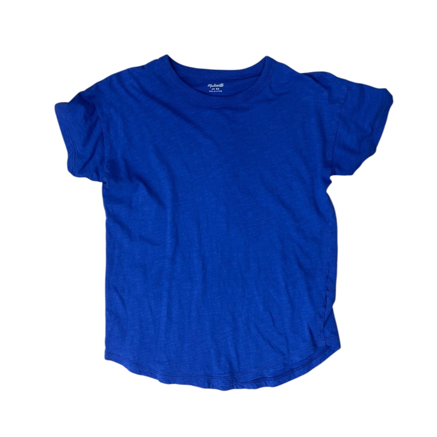 Top Ss Basic By Madewell In Blue, Size:Xs