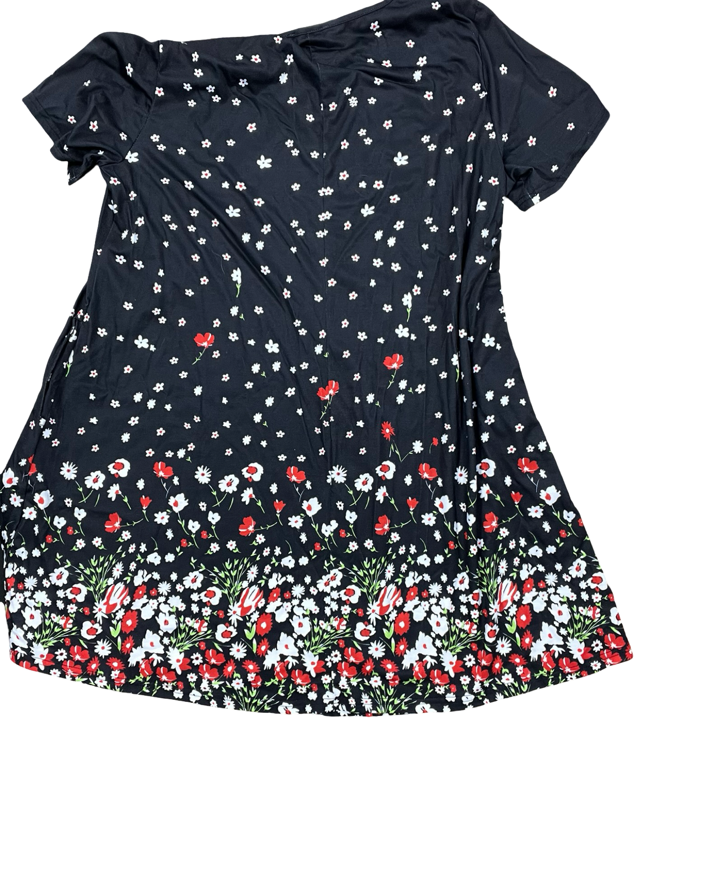 Dress Casual Midi By Clothes Mentor In Black, Size:2X