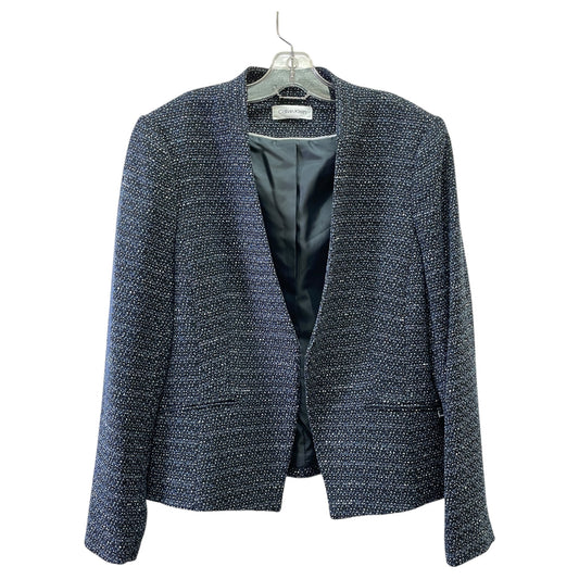 Blazer By Calvin Klein In Blue, Size:16
