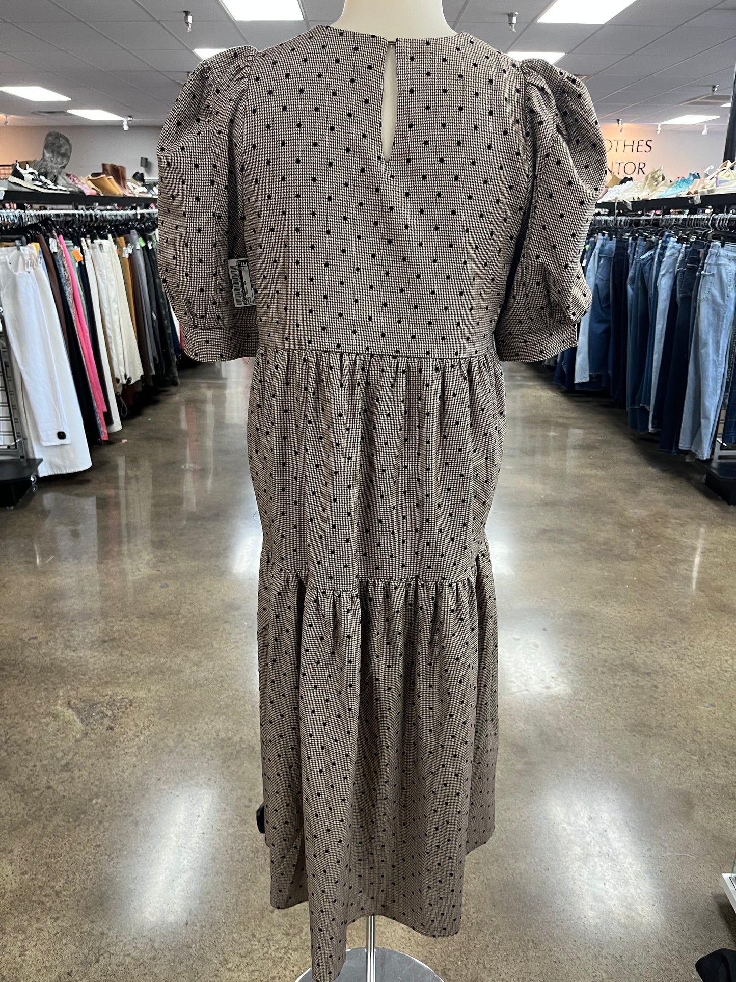 Dress Casual Maxi By En Saison In Brown, Size:Xs