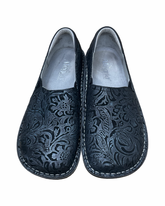 Shoes Flats By Alegria In Black, Size:7.5