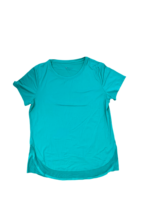 Athletic Top Ss By Athleta In Green, Size:S