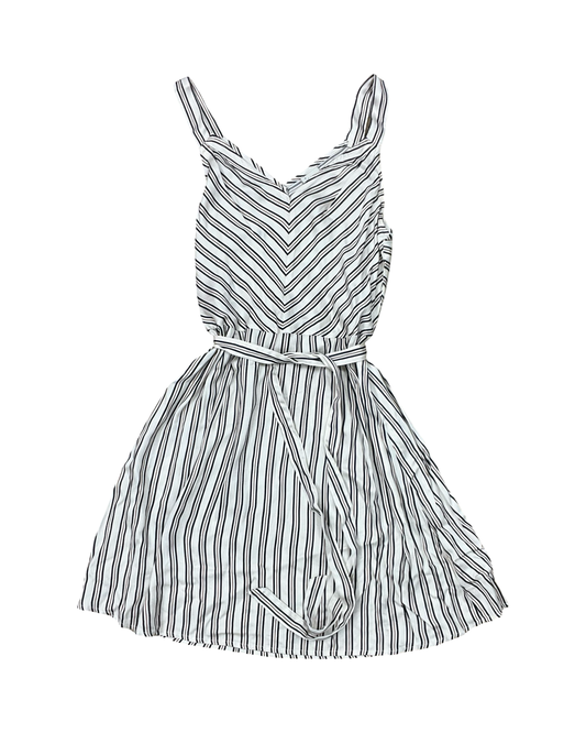 Dress Casual Short By A New Day In Blue & Cream, Size:S