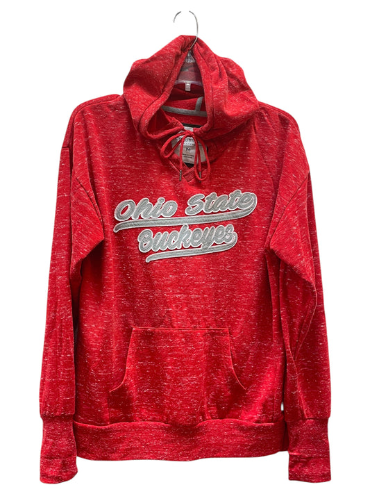 Athletic Sweatshirt Hoodie By Colosseum In Red, Size:M