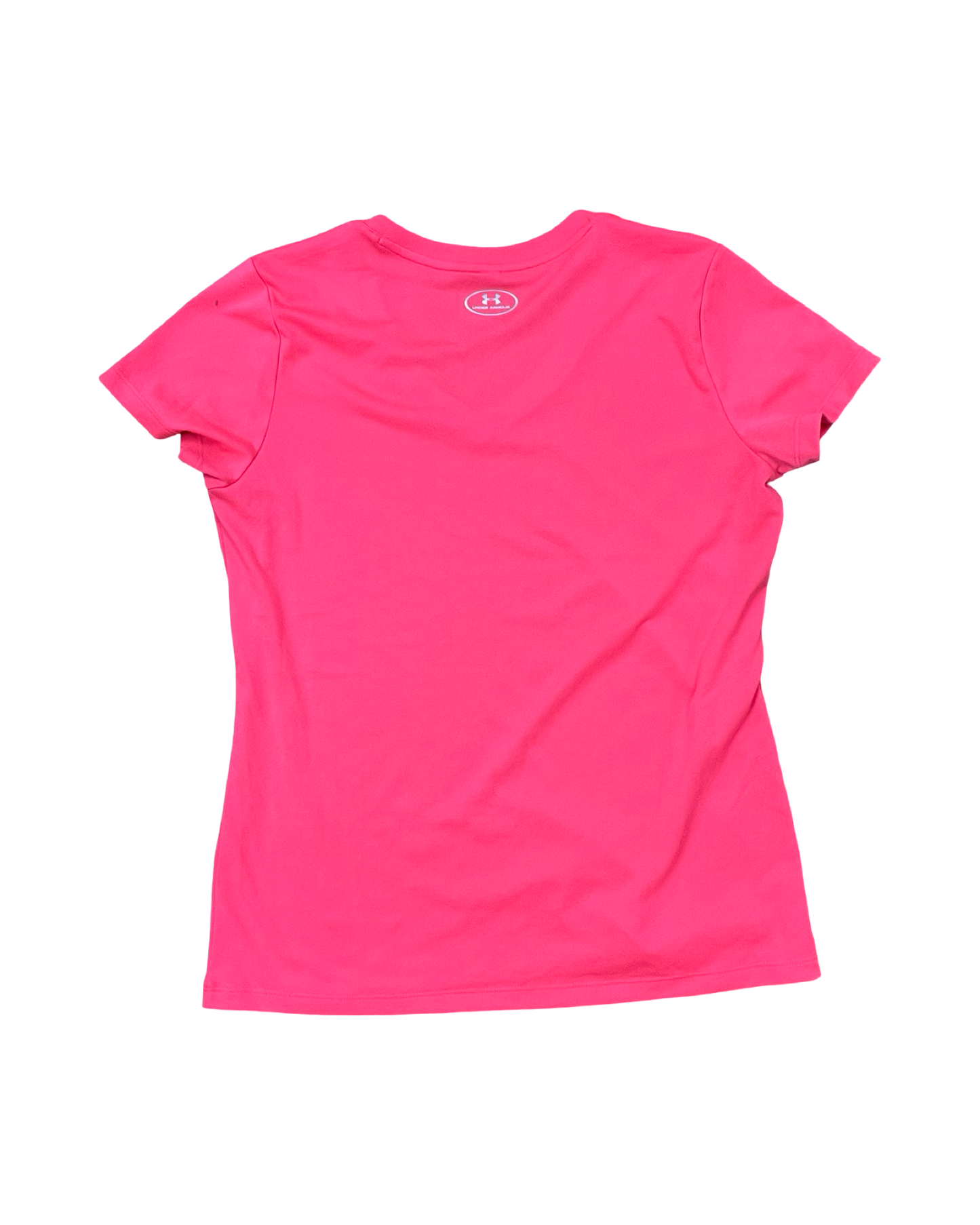 Athletic Top Ss By Under Armour In Pink, Size:M