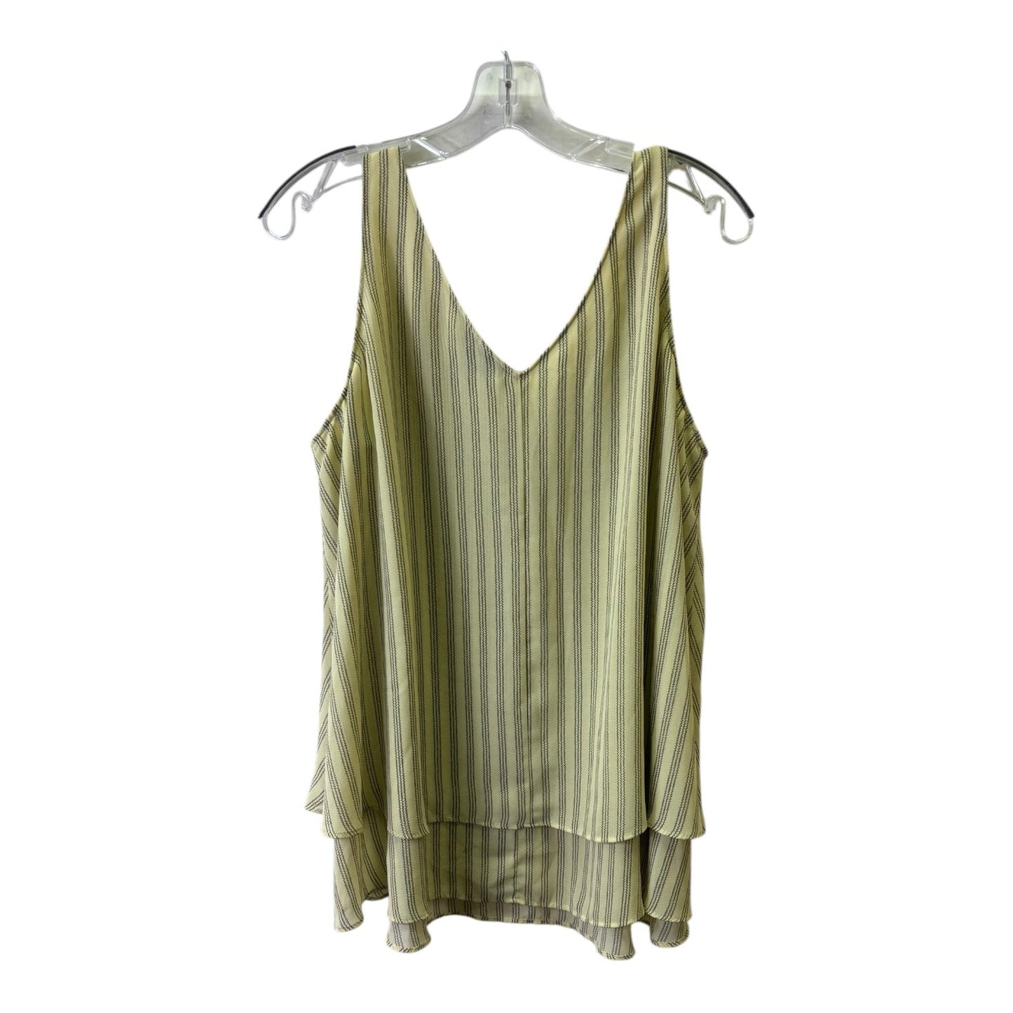 Top Sleeveless By Lane Bryant In Yellow, Size:Xl